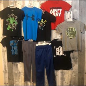 Under Armour & nike bundle boys XS